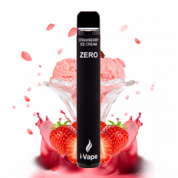 ZERO Strawberry Ice Cream 800 puff