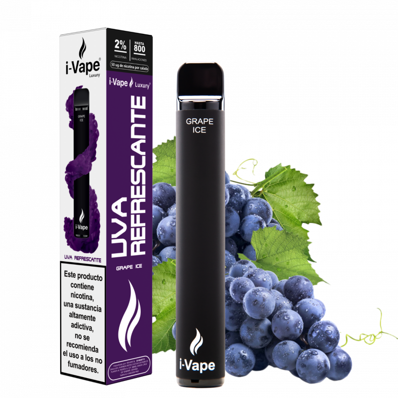 i-Vape Grape Ice 800 Puff