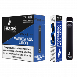 i-Vape Blue Raspberry Lemon 800 Puff