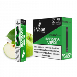 i-Vape Green Apple 800 Puff