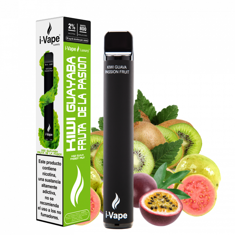 i-Vape Kiwi Guava Passion Fruit 800 Puff