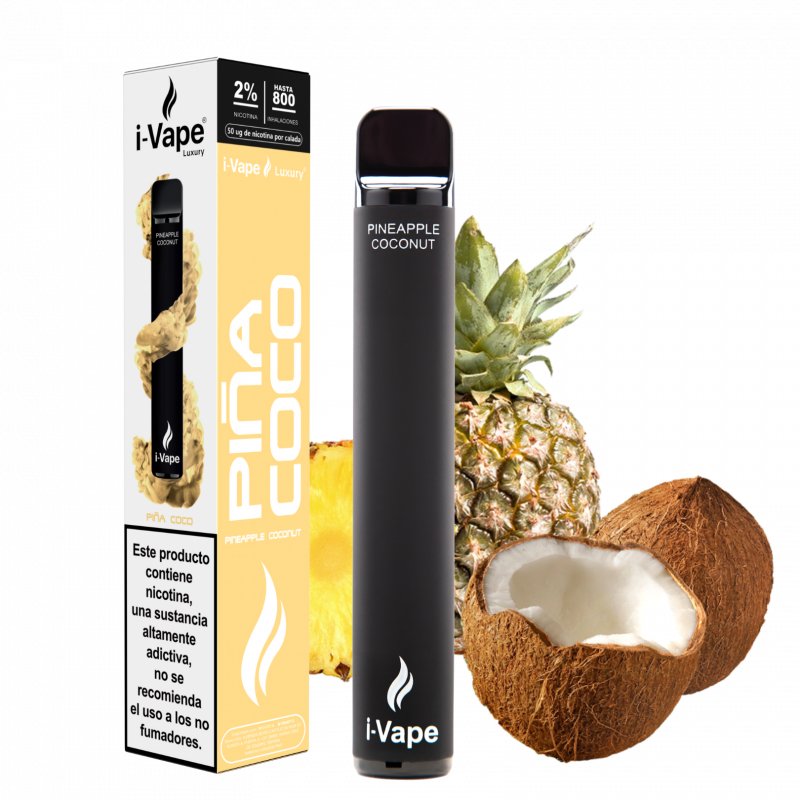 i-Vape Pineapple Coconut 800 Puff
