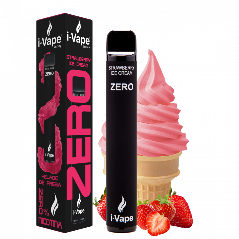 ZERO Strawberry Ice Cream 800 puff