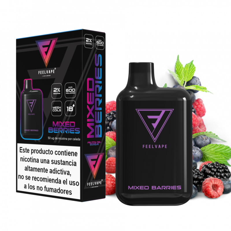 FeelVape Mixed Berries 800 puff