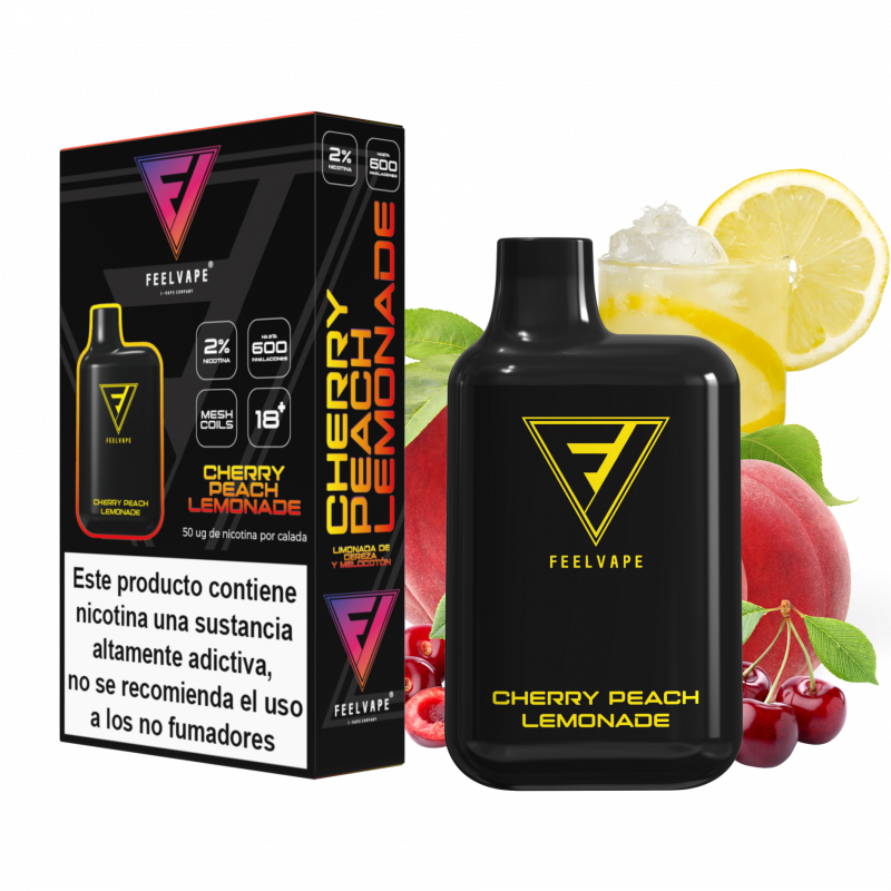 FeelVape Cherry Peach Limonade 600 puff