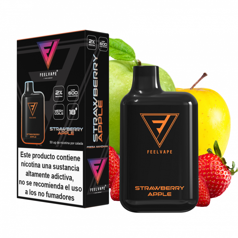 FeelVape Strawberry Apple 600 puff