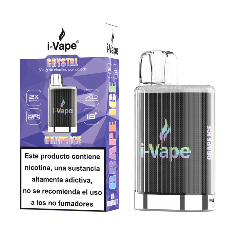 i-Vape Crystal Grape Ice 700 Puff