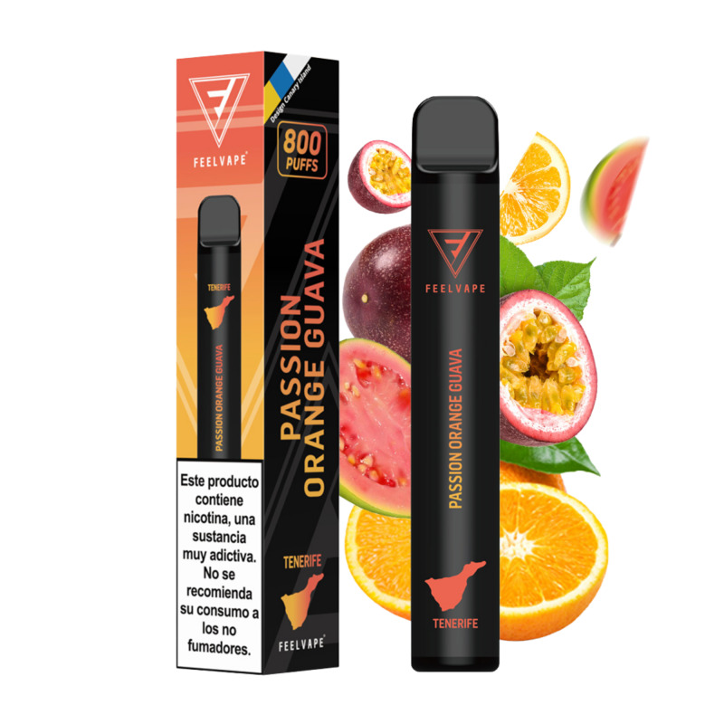FeelVape Pro 800 - Maracuyá Naranja Guayaba