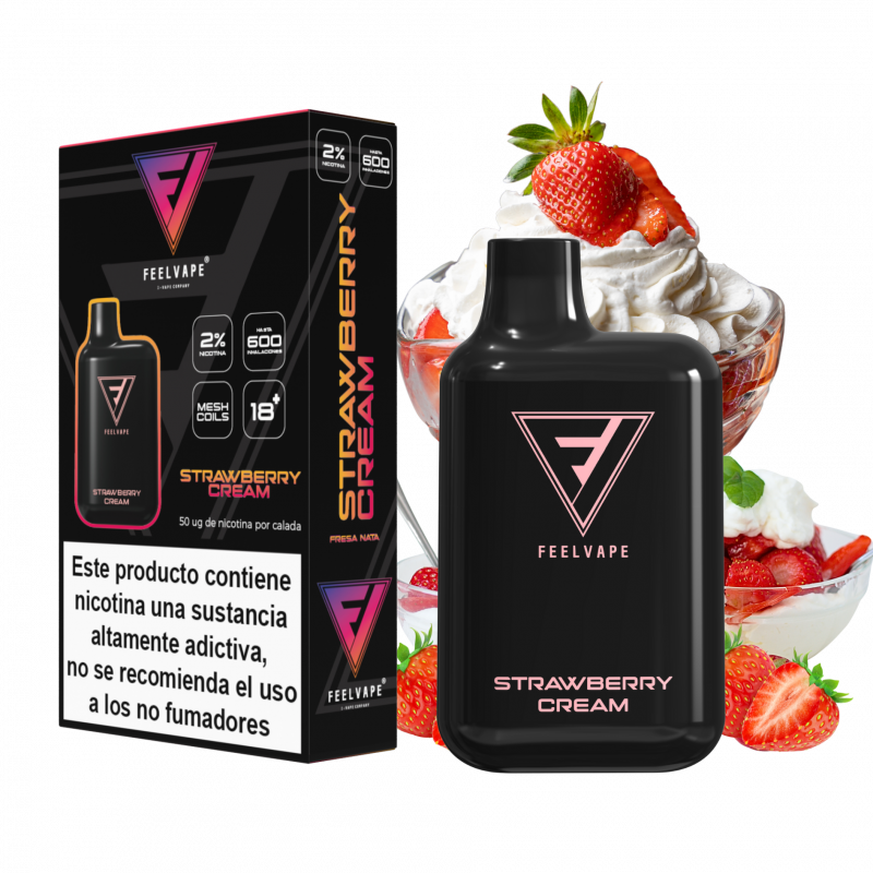 FeelVape Strawberry Ice Cream 800 Puff